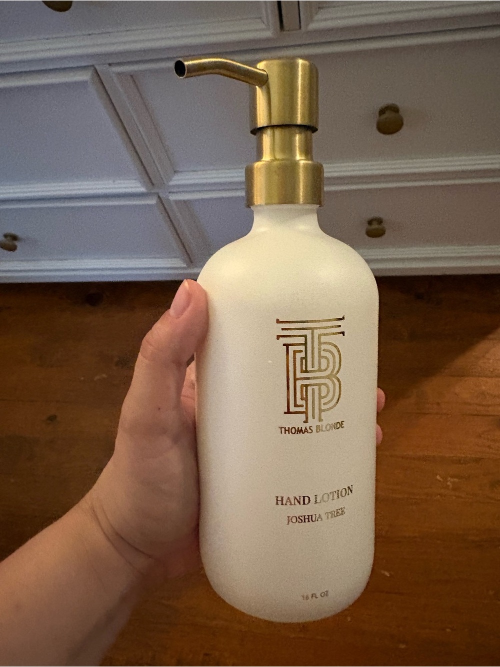 White & Gold Hand Lotion - Joshua Tree